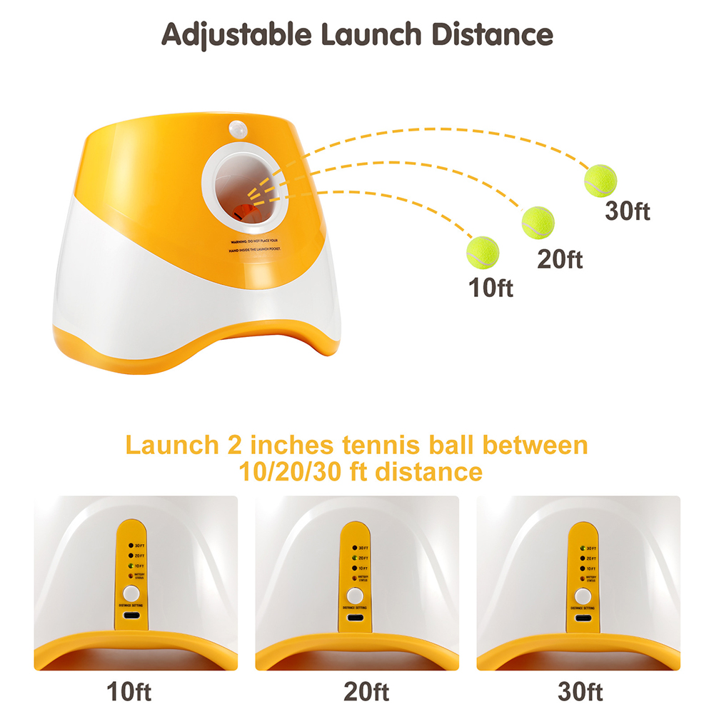 Automatic Tennis Ball Launcher for Dogs