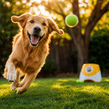 Automatic Tennis Ball Launcher for Dogs